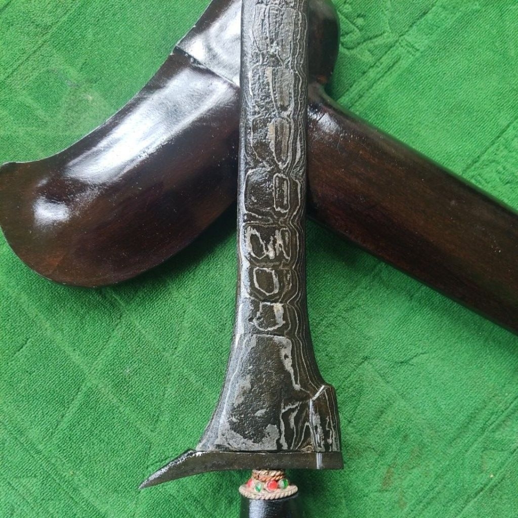 keris tilam pamor melati tumpuk