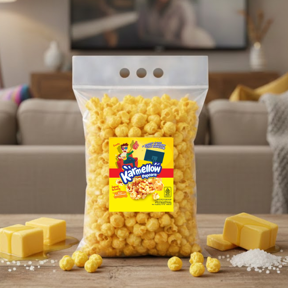 Sumatra Karmellow Popcorn Butter Sea Salt Jumbo 250gr