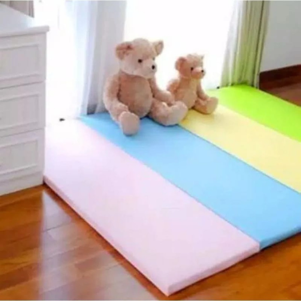 Matras lipat 150x150 - kasur lipat fodable mat - matras olahraga tebal 10 cm - kasur camping