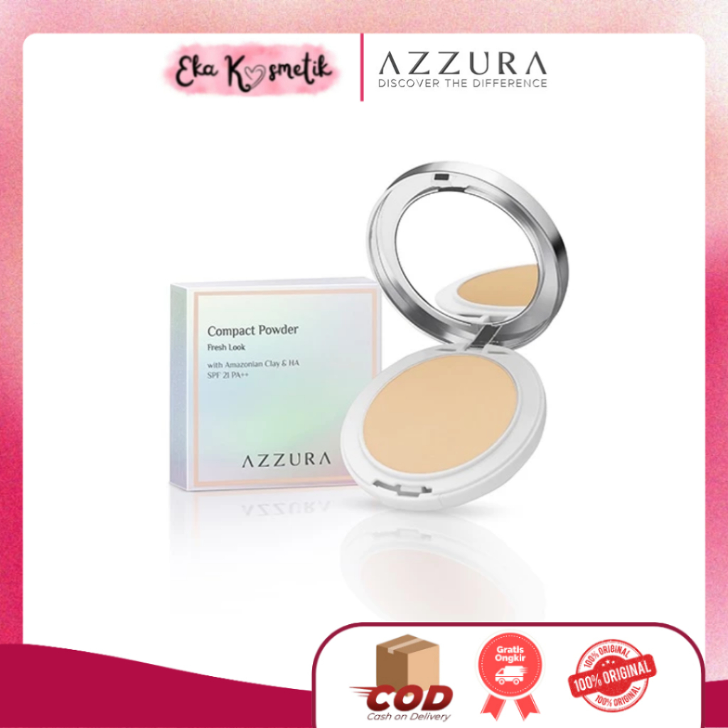 AZZURA Compact Powder SPF 21 PA++ All Shade / EKA KOSMETIK