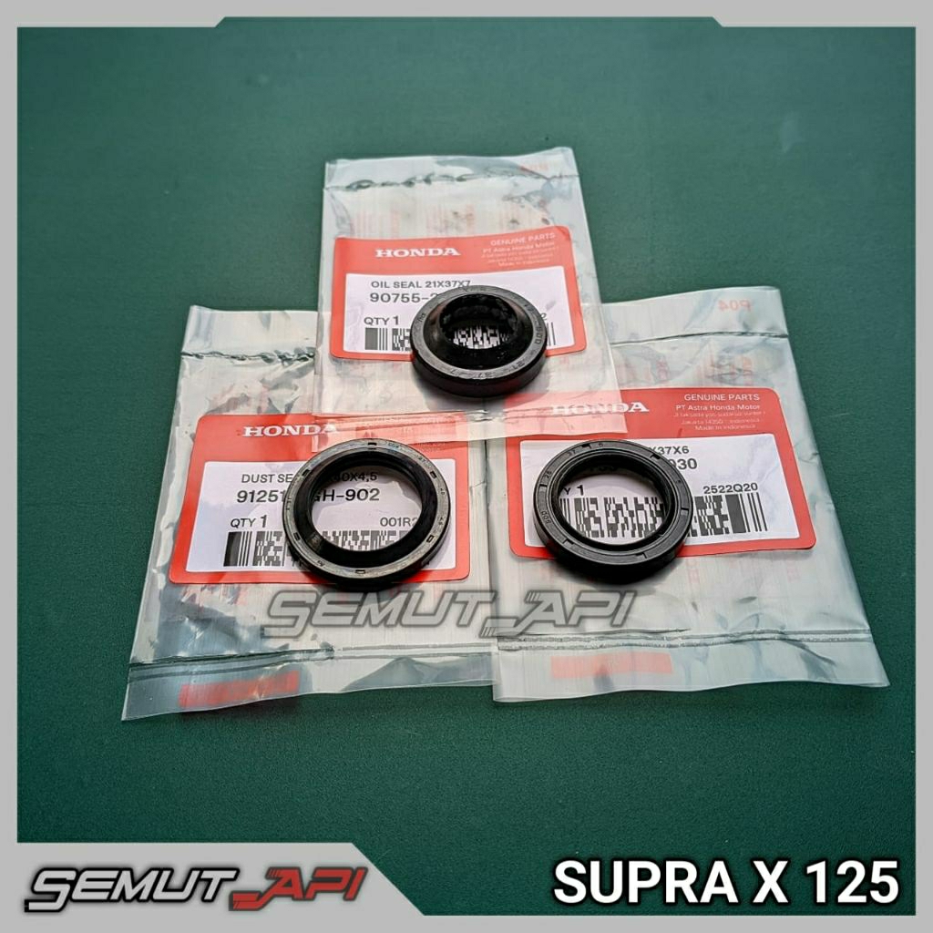 SEAL RODA SET DEPAN BELAKANG HONDA SUPRA X 125 DOUBLE DISC KARET SEAL TROMOL RODA HONDA SUPRA X 125 