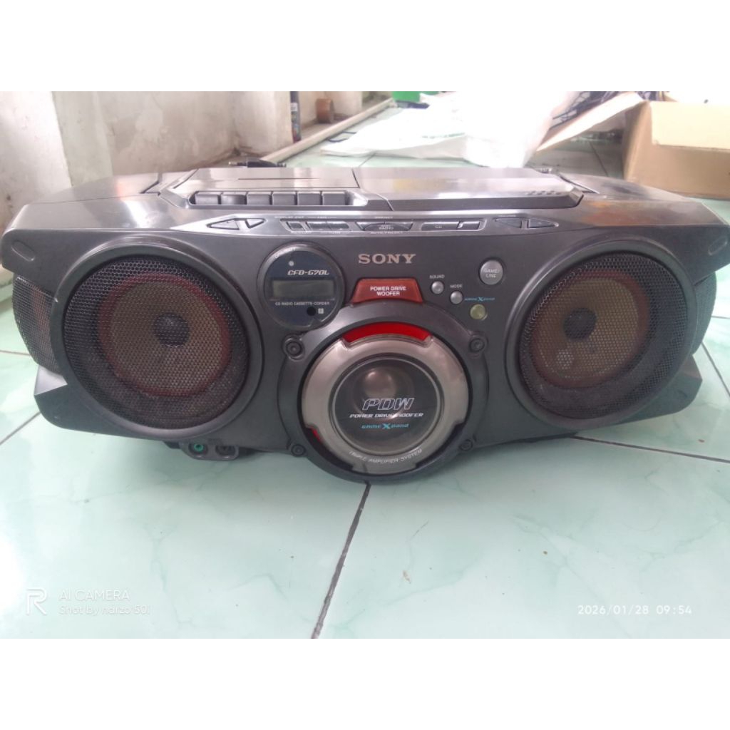 Tipe compo Sony Boomber