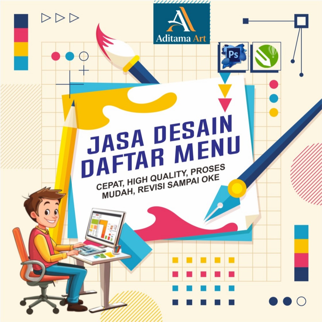 Jasa Desain Menu Makanan & Minuman Menu Restoran & Cafe – Aditama Art