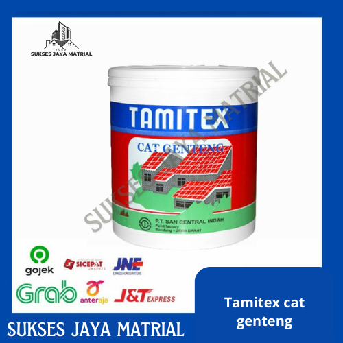 Cat Genteng Tamitex 4 Kg Tahan Cuaca dan Mengkilap