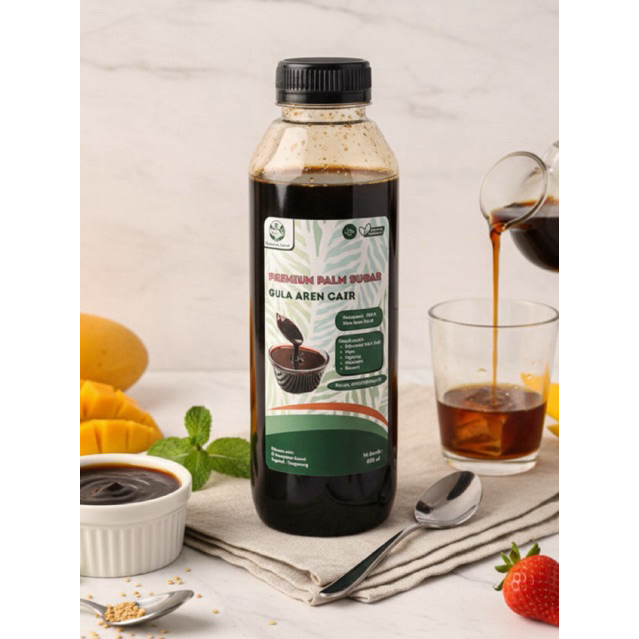 Gula Aren Cair 100% Asli Organik, Indeks Glikemik Rendah