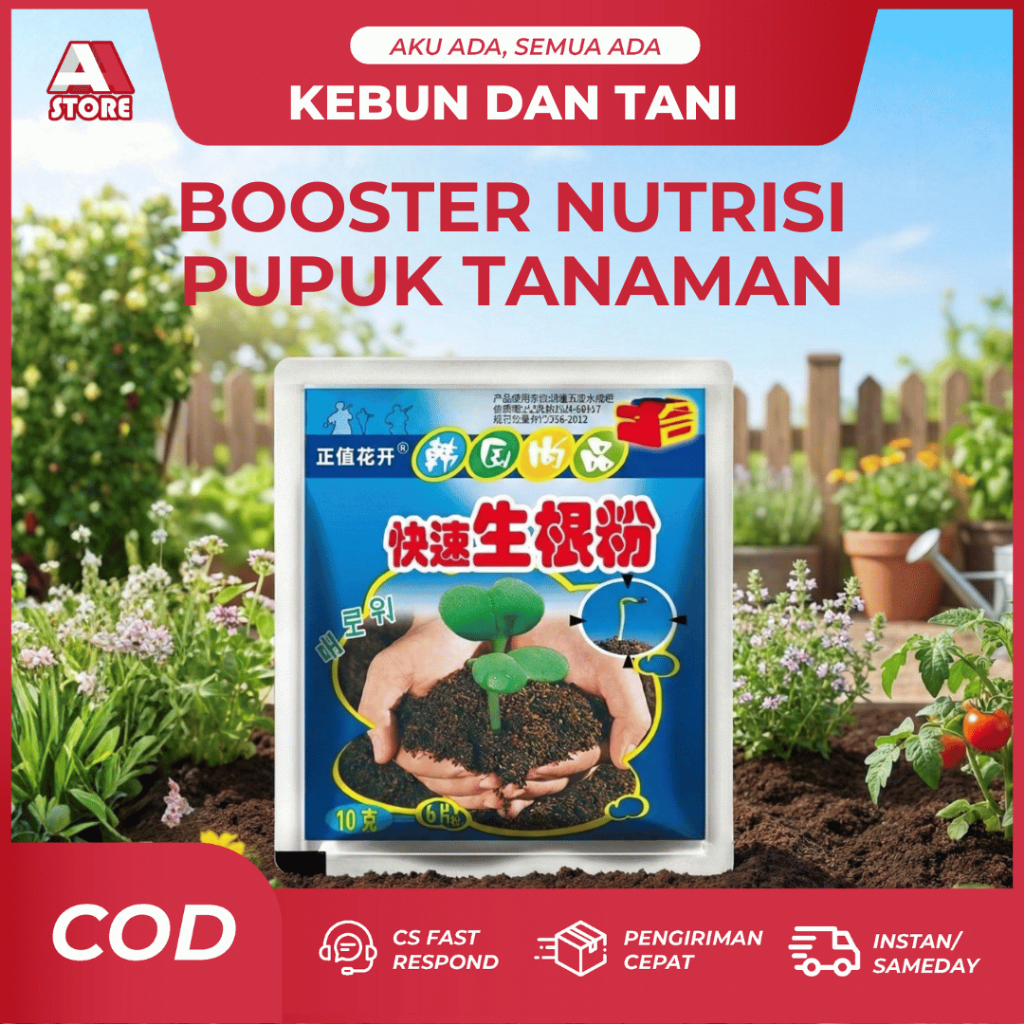 Obat Penumbuh Hormon Akar Tanaman Root Booster Pupuk Tanaman