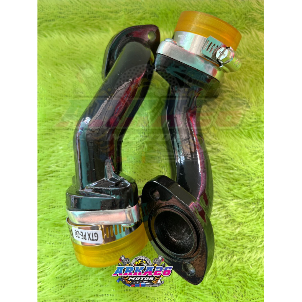 Intake Manipol GTX Jupiter Z Motor Bebek Modif Trail Semi Cross PE.28