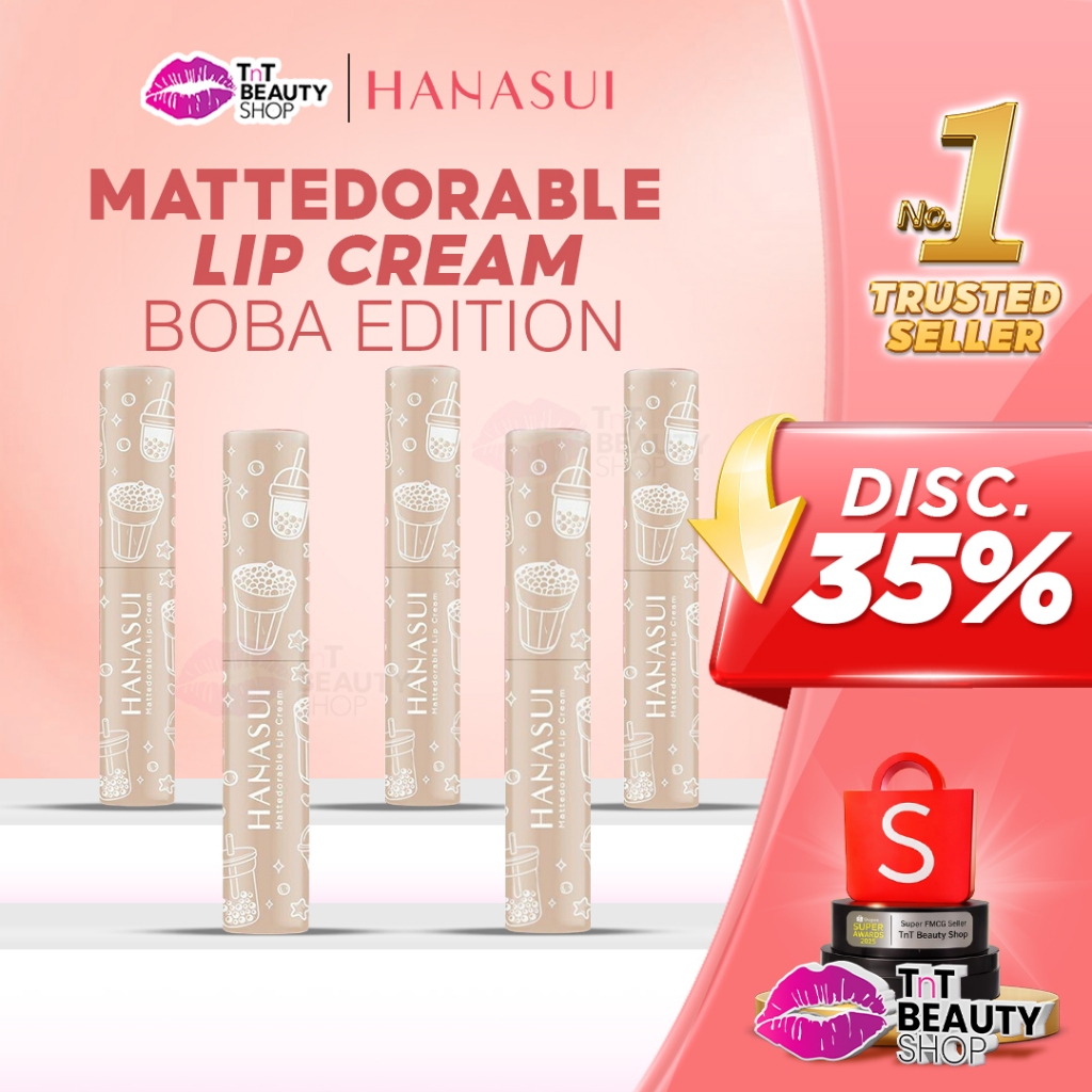 Hanasui Mattedorable Lip Cream Series Boba Edition | TnT Beauty Shop