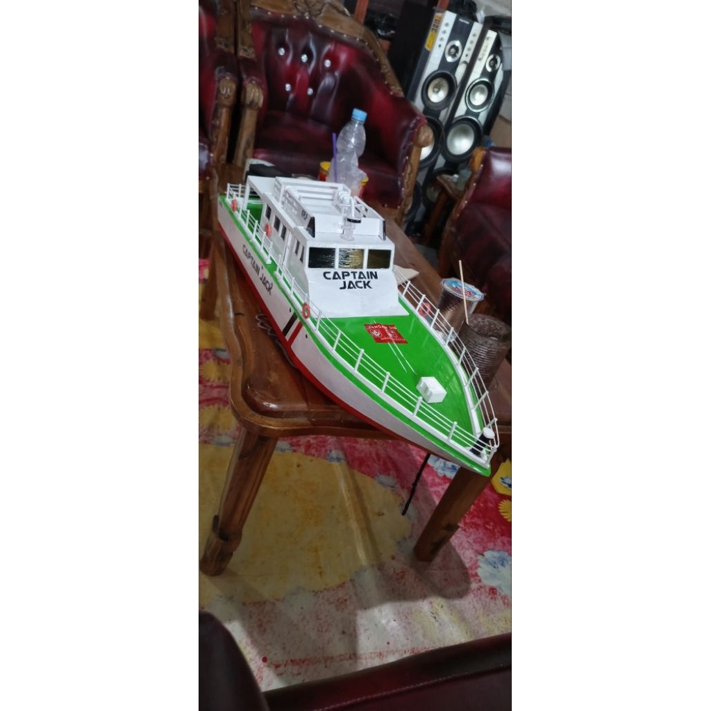 miniatur rc boat. ocean baru 2 hanya bodi.