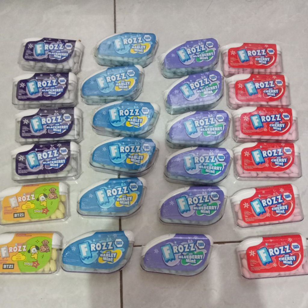 FROZZ permen bebas gula