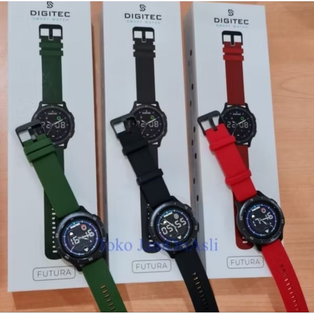 Jam tangan pria DIGITEC  Smartwatch FUTURA