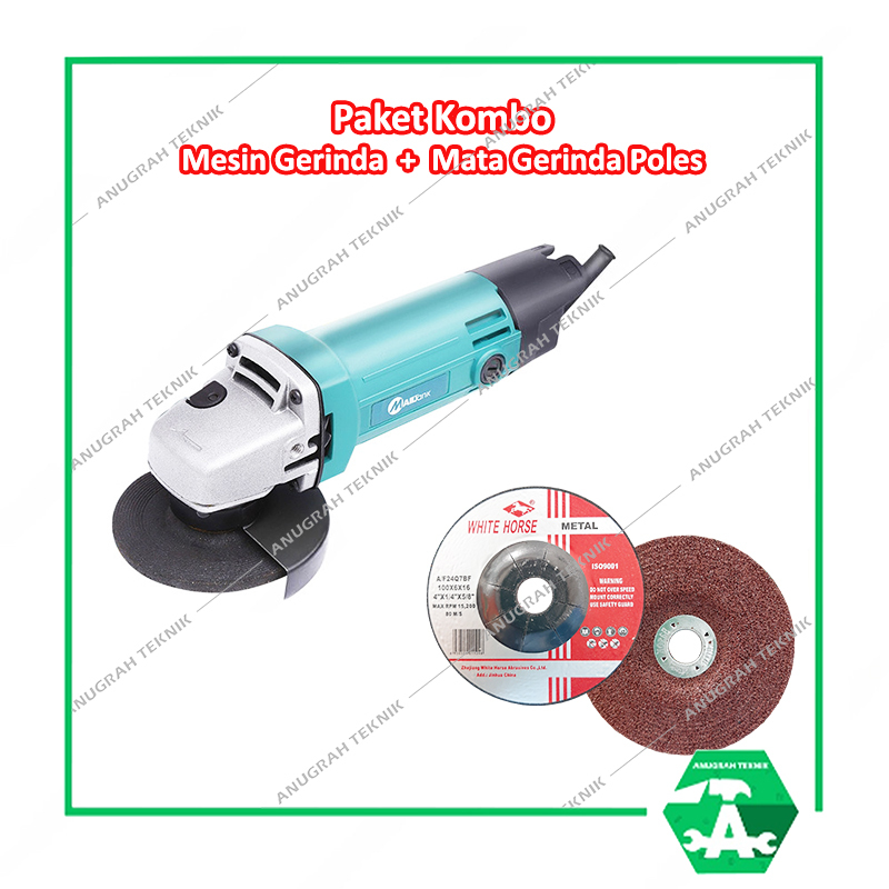 Paket Kombo Mesin Gerinda + Mata Potong / Mata Poles
