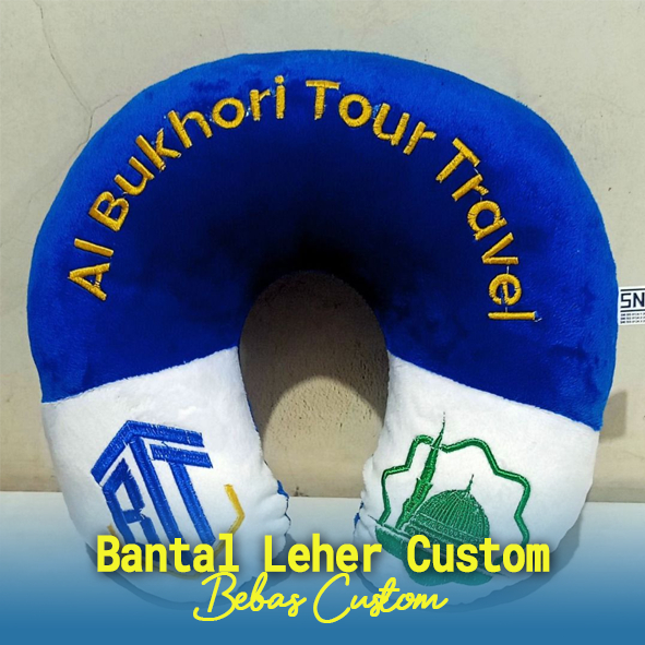 Bantal Leher Untuk Travelling, Bantal Leher Travel Haji Umroh, Bantal Leher Pekanbaru, Bantal Leher 