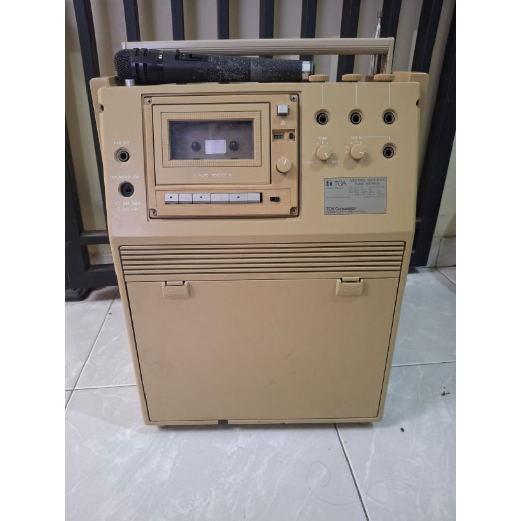 speaker portable toa(second)