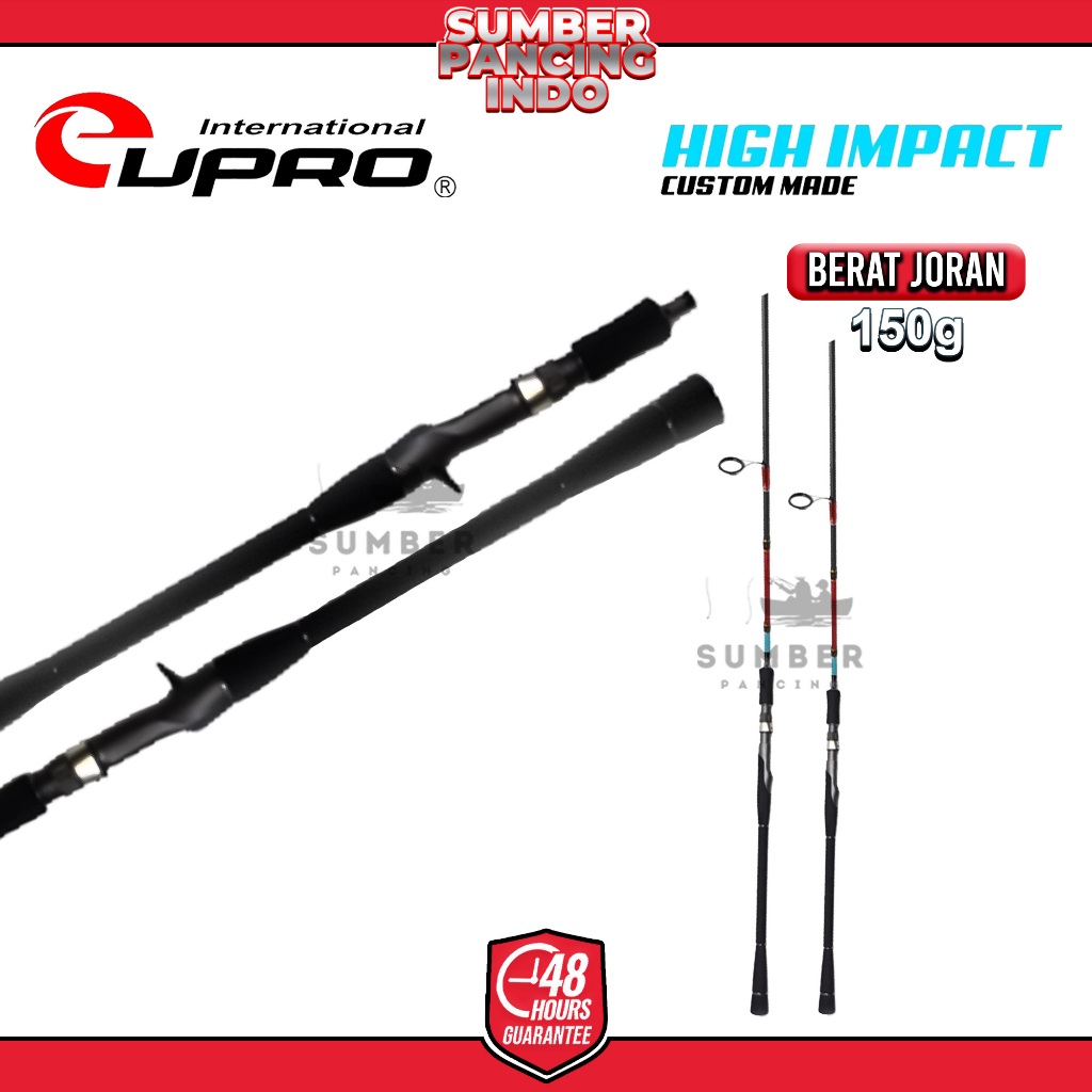 EUPRO Joran Pancing Eupro HIGH IMPACT HMS-HMC 602 Joran Pancing Jigging Carbon Full fuji Spinning da