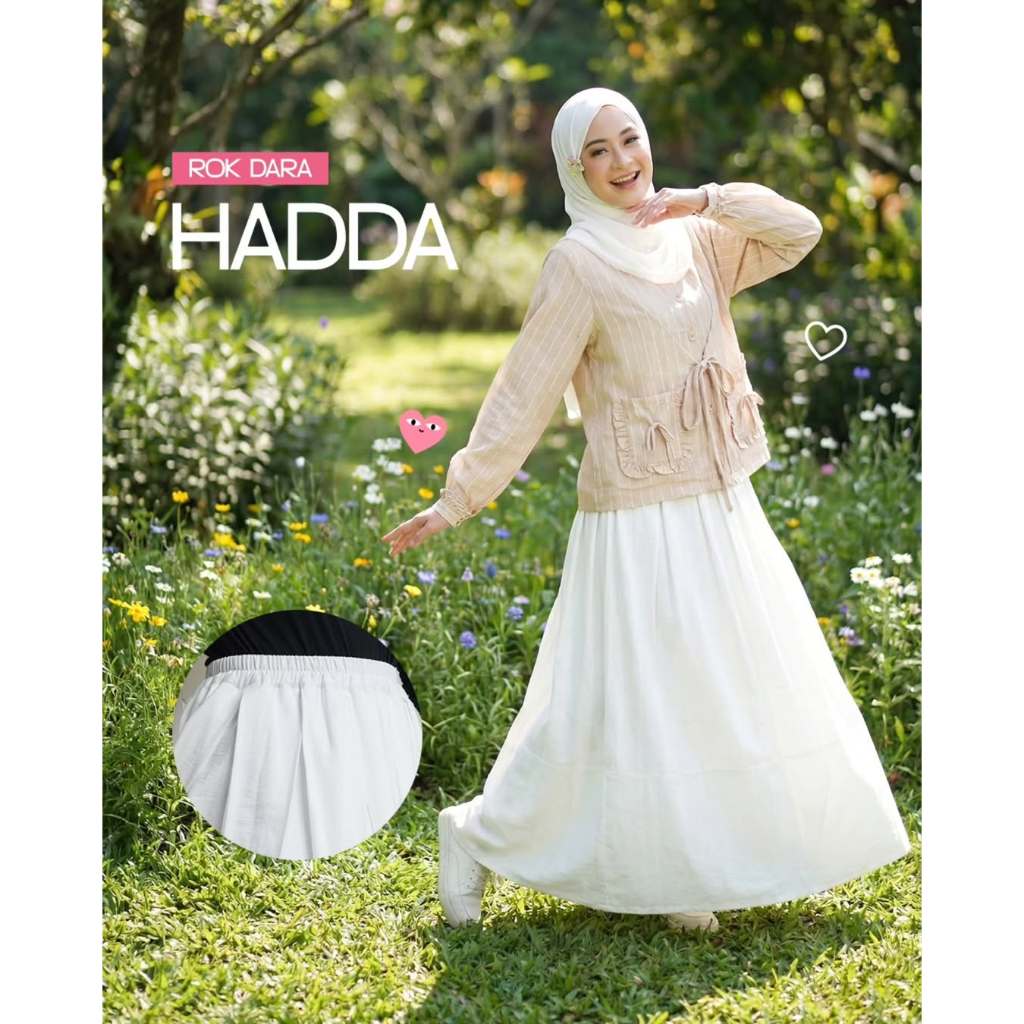 Rok Dara Hadda | Rok | Bawahan | Rok Korea | Bawahan Wanita [Ori Rabbani]