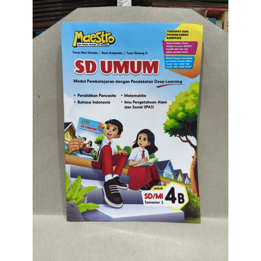 Buku LKS Maestro SD UMUM (Gabungan/Terpadu) Kelas 4 Kurikulum Merdeka CV Hasan Pratama