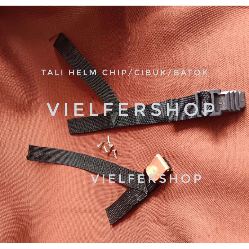 tali helm cibuk/helm sepeda/helm chip/helm batok universal / tali helm safety proyek