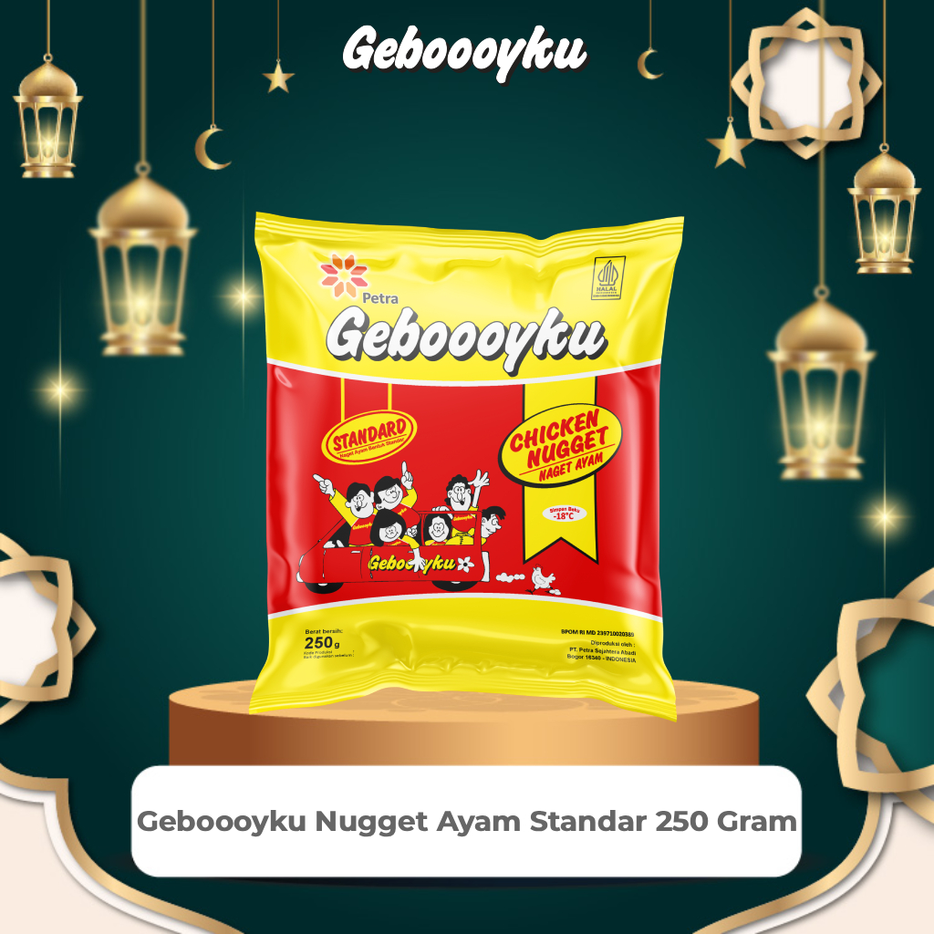 Gebooyku Nugget Ayam 250Gr