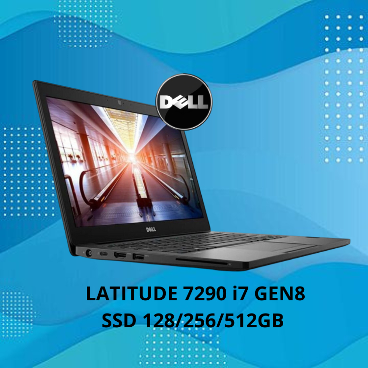 DELL LATITUDE 7290 i7 GEN8 SSD 128/256/512GB