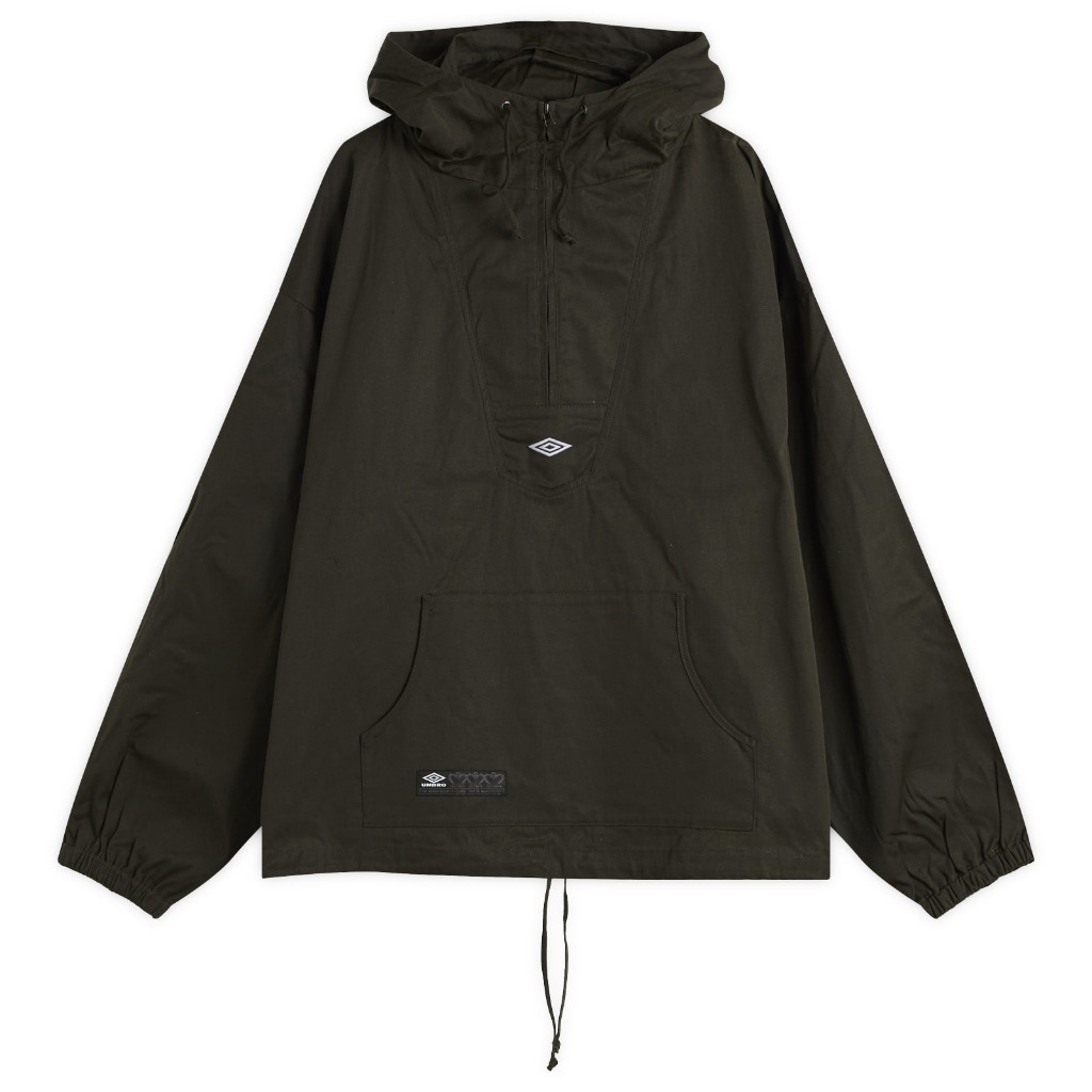 Umbro x Slam Jam Masked Waxed Anorak Jacket (Dark Olive) Original