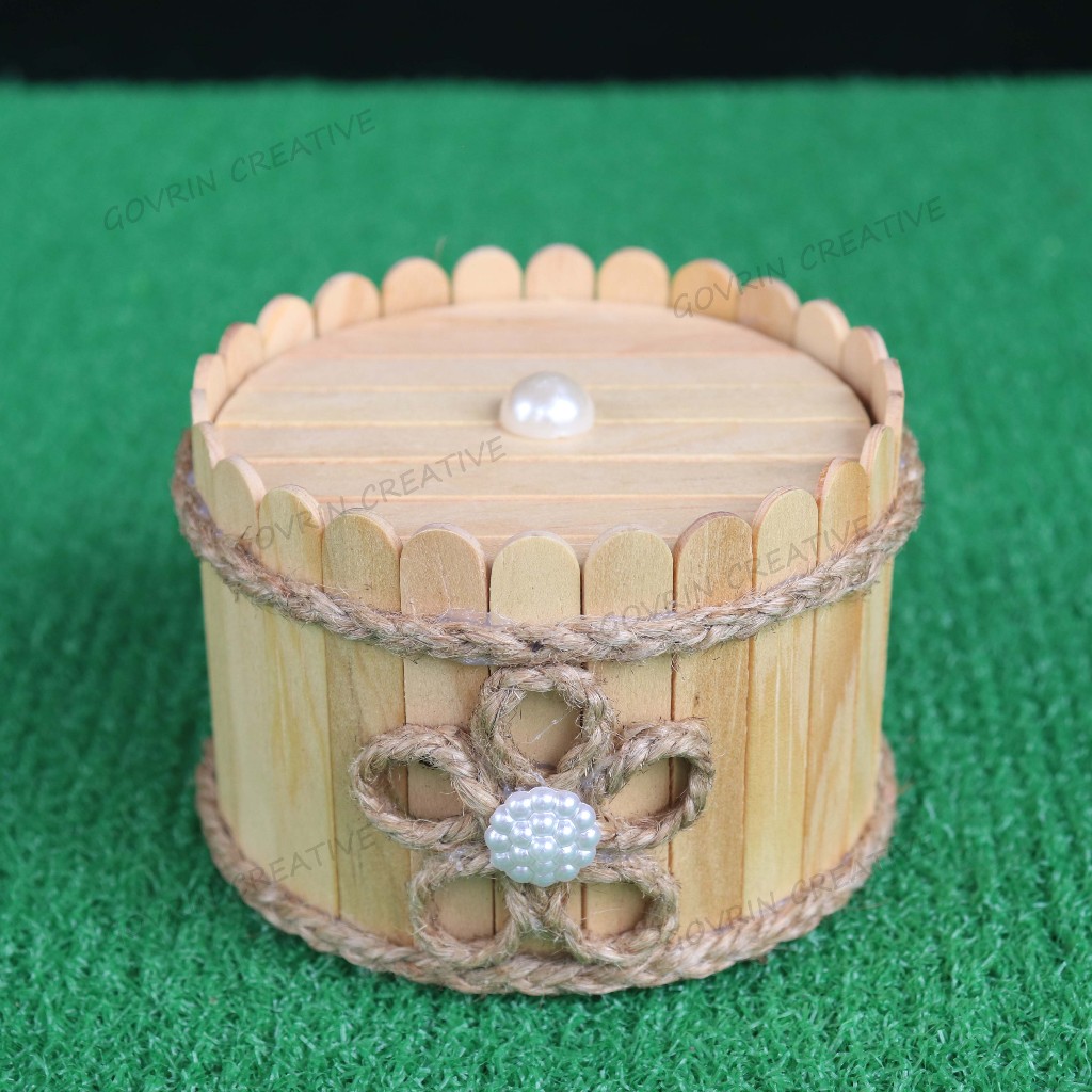 Kerajinan tangan daur ulang / tempat aksesoris daur ulang