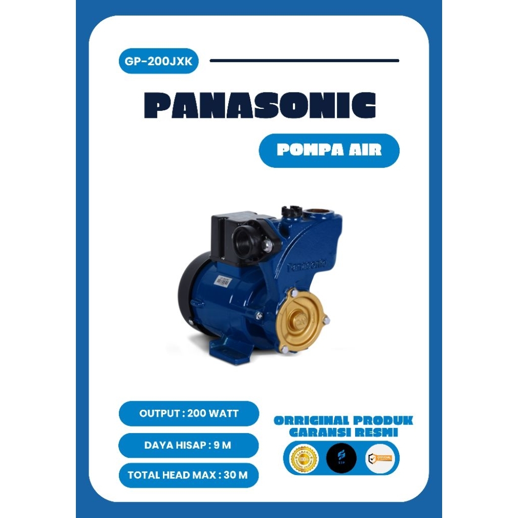 Panasonic Pompa Air GP-200JXK - 200 Watt