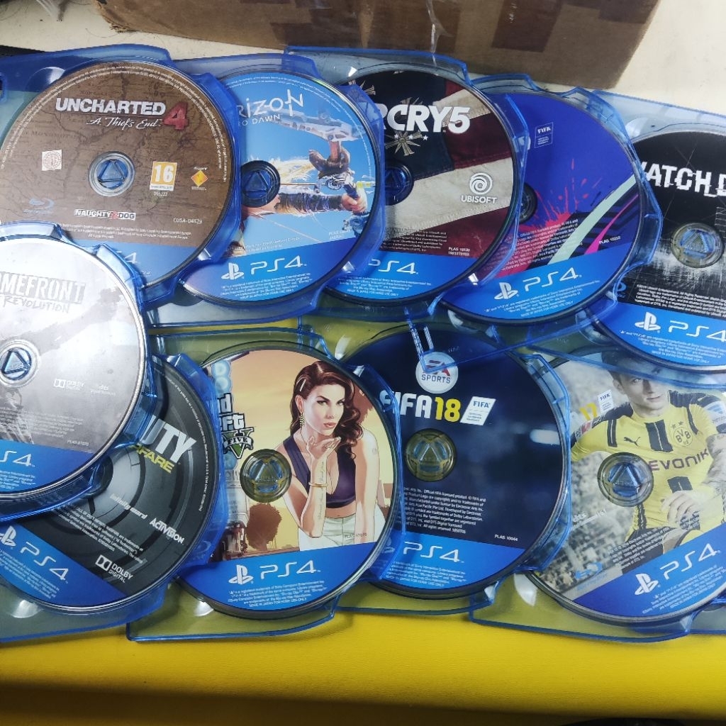 BD Kaset PS4 PS5 eror Second Murah playdisc only gagal instal