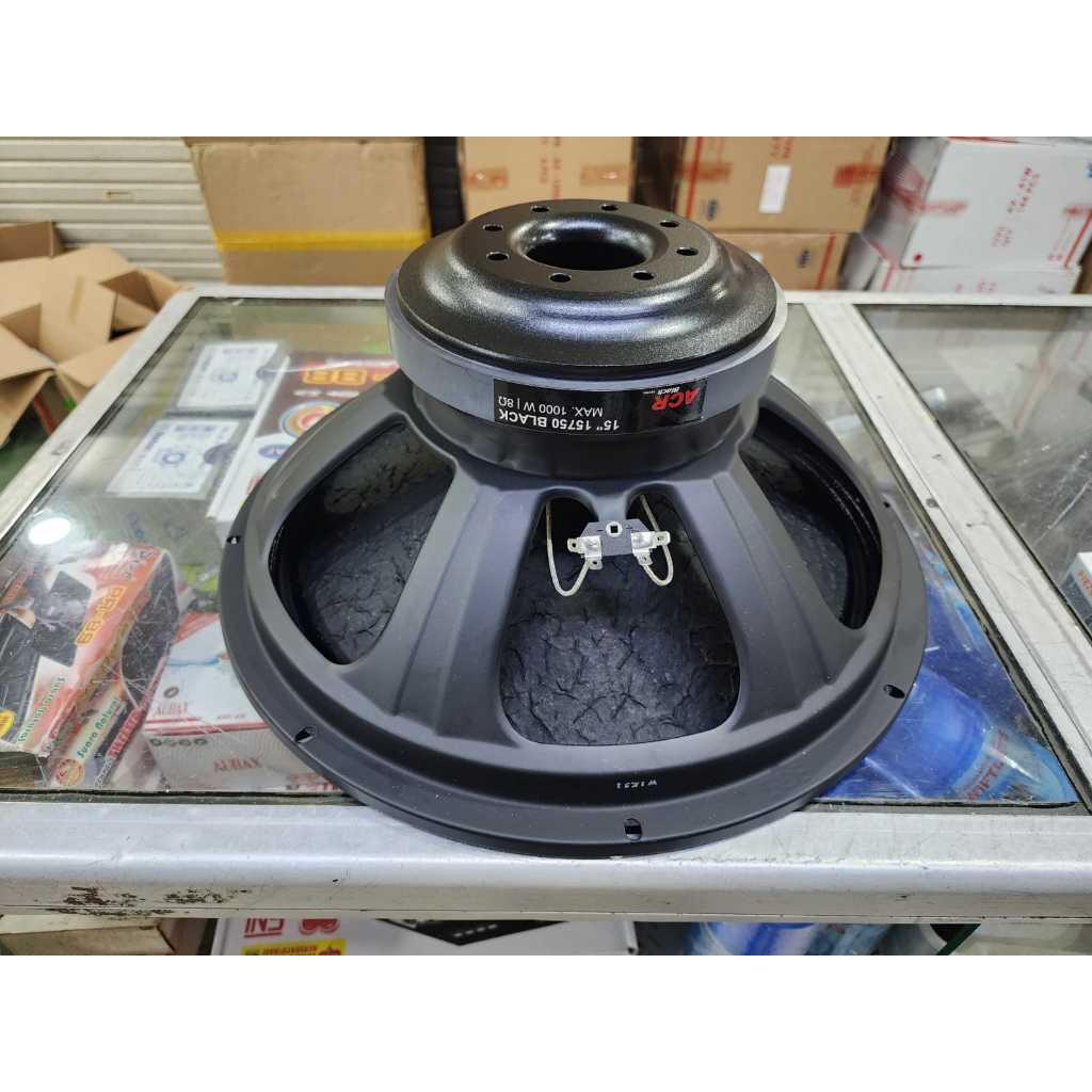 Speaker ACR 15Inch 15750 Black New // Speaker ACR 15in 15750 1000 Watt Original