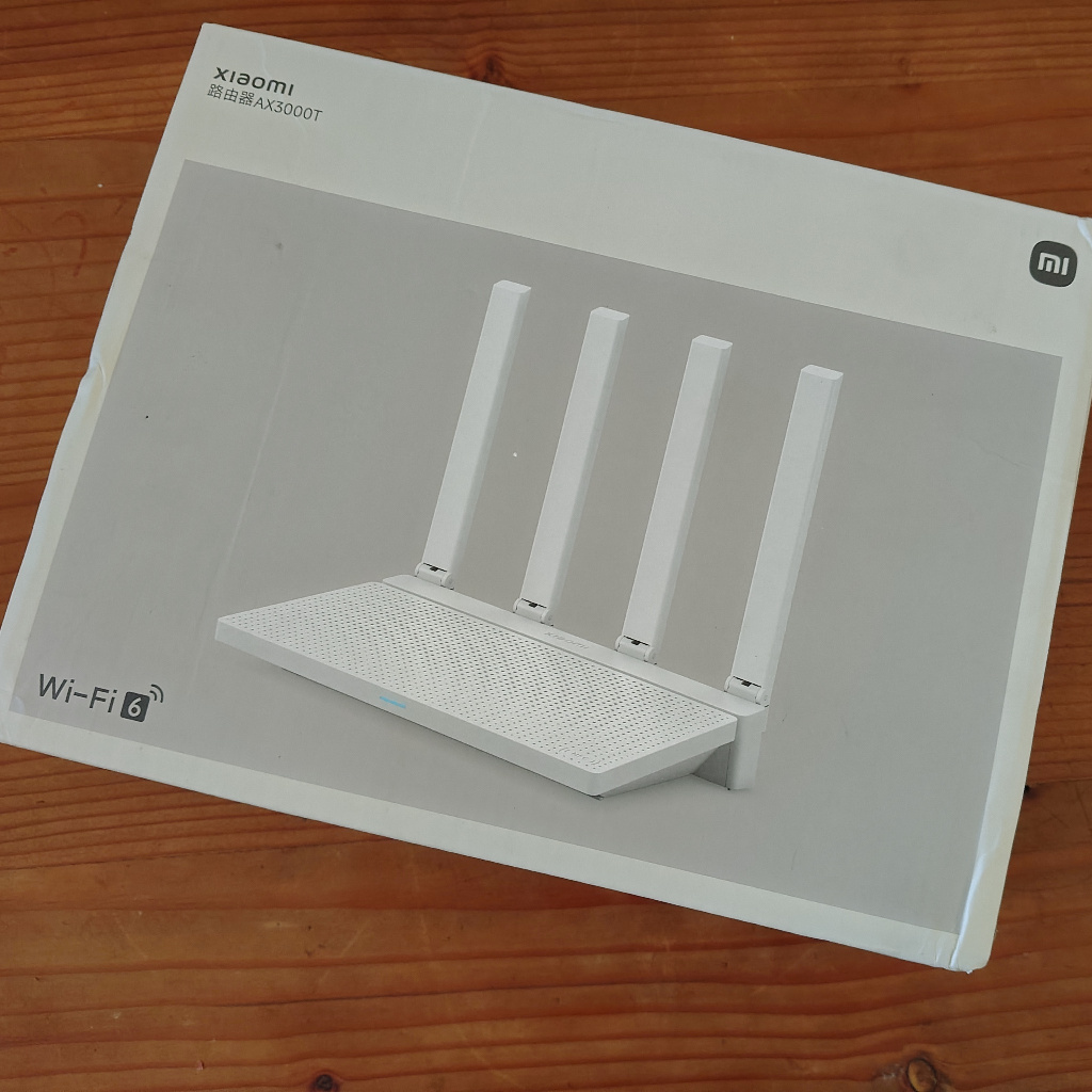Xiaomi AX3000T RD03 Wifi 6 ax 128/512MB 4x Gigabit LAN dengan OpenWrt