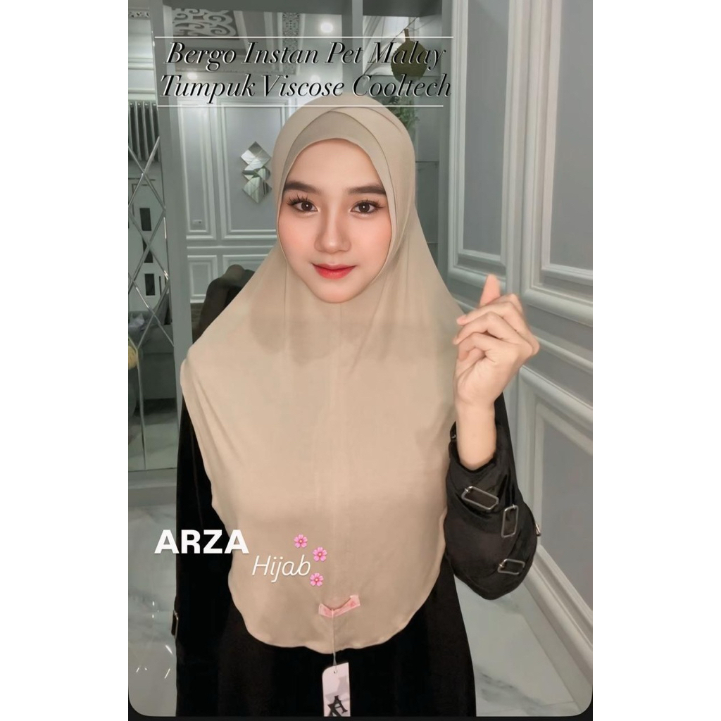Bergo Pet Tumpuk Astria Arza