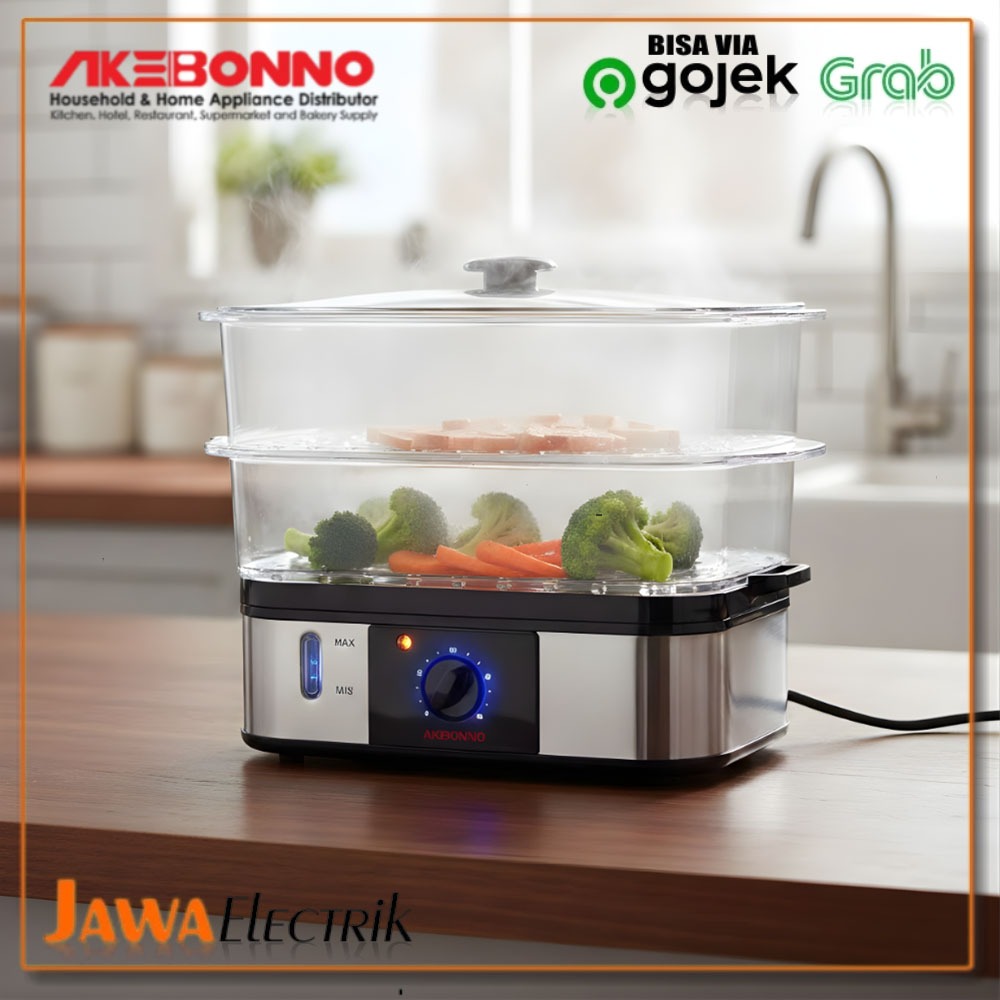Steamer Listrik Efa By Akebonno Food Steamer/Kukusan Listrik MSP-10107