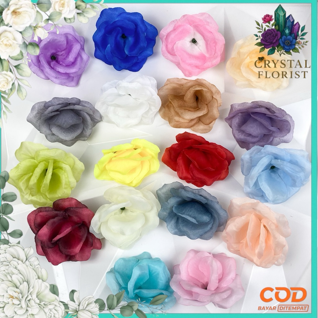 Kuntum Bunga Artificial Bunga Artificial/Bunga Plastik/Bunga Dekorasi/Dekorasi Pernikahan/Pernikahan