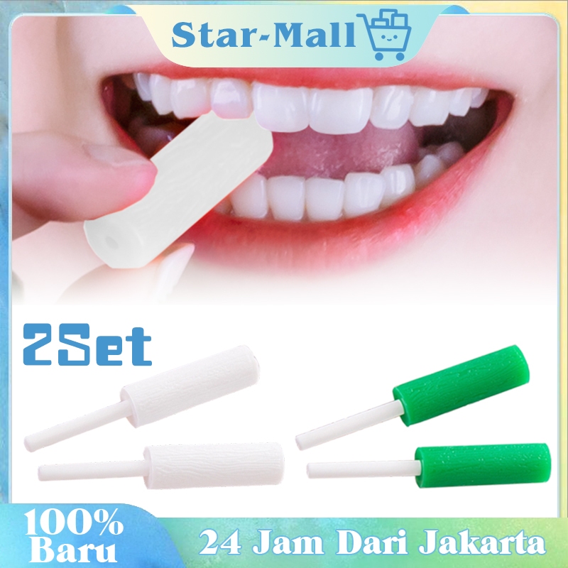 2Set Aligner Tray Seaters Chewies / Perata Orthodontik Rasa Mint / Chewy Aligner Gigi