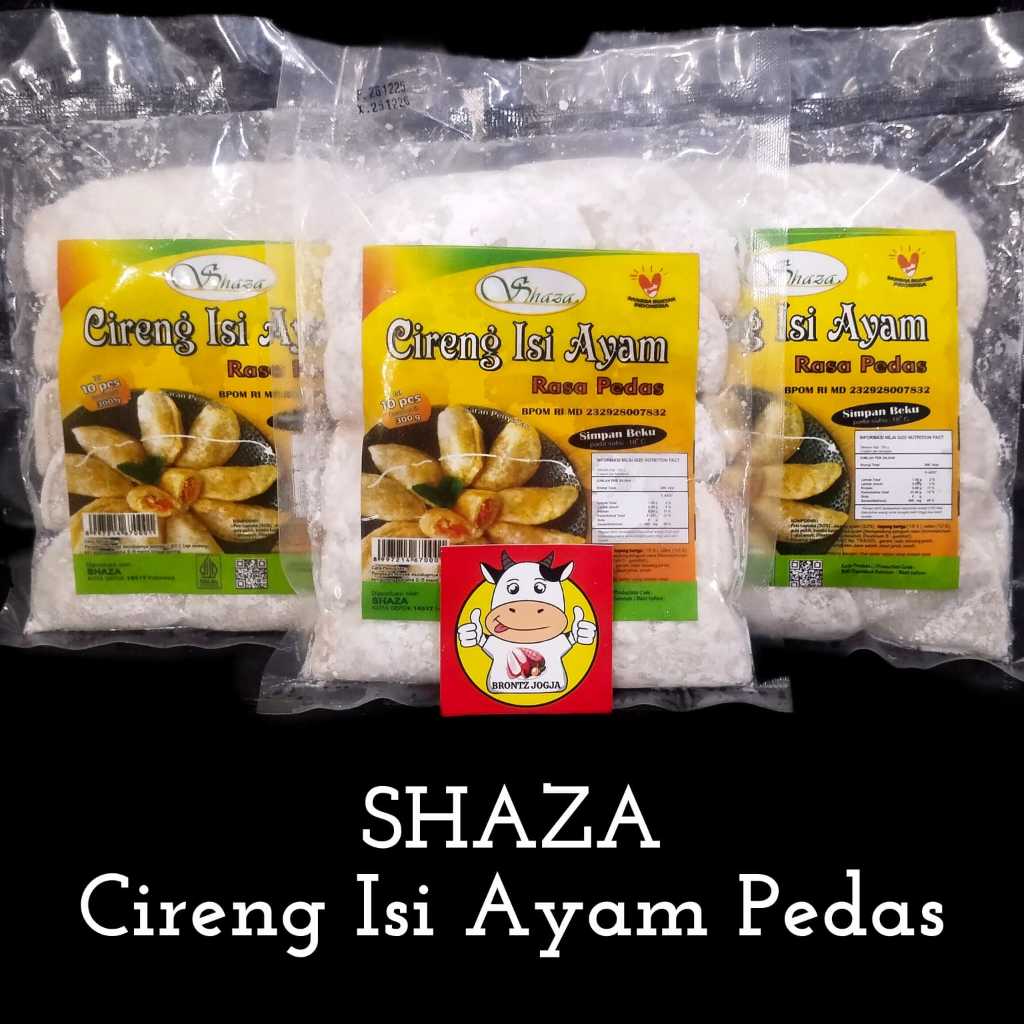 SHAZA CIRENG ISI AYAM PEDAS-CIRENG FROZEN-BRONTZ JOGJA