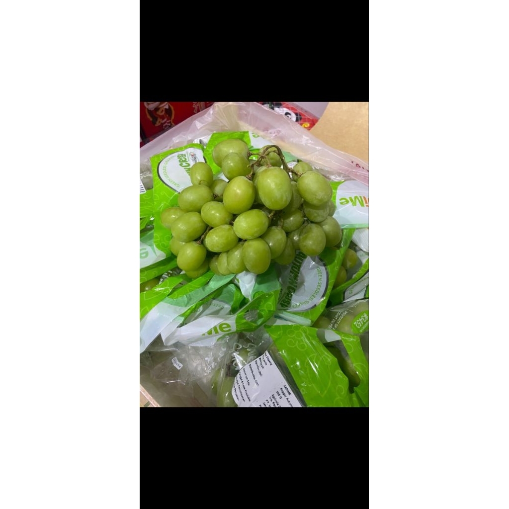 ANGGUR HIJAU. GARING MANIS. ENAK FRESH SEGAR. CRISPY. MURAH, AUTUMN CRISPY