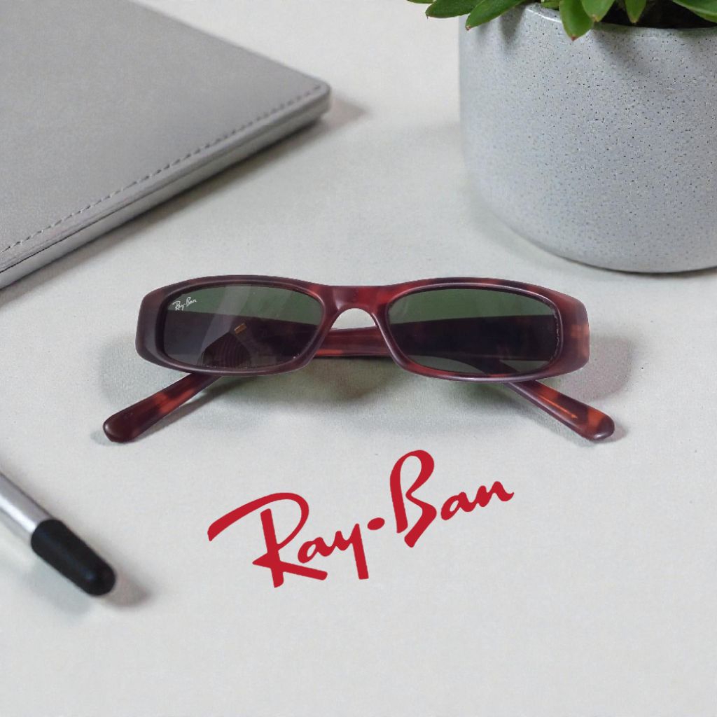 Vintage kacamata second branded original murah Ray-ban B&L Bausch and Lomb tortoise