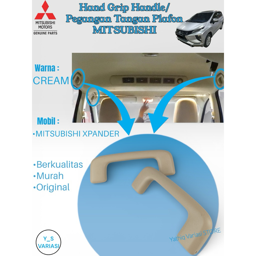 HANDLE PLAFON / PEGANGAN TANGAN PLAFON MITSUBISHI XPANDER PAJERO ORIGINAL