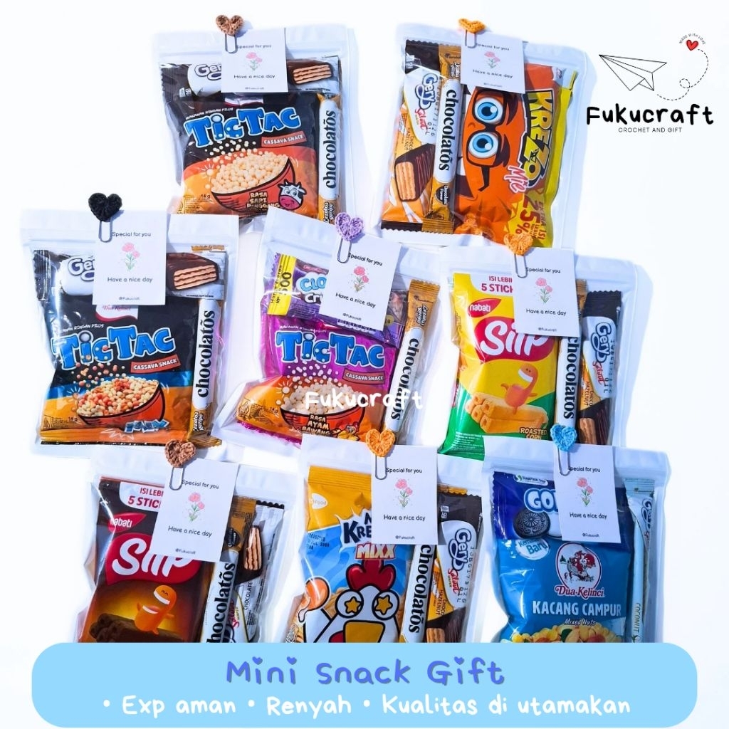 Mini snack gift / Mini hampers jajan