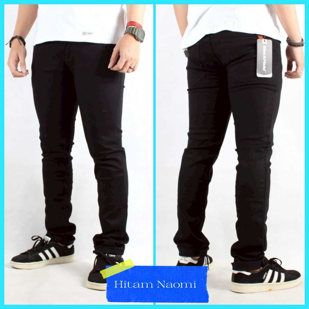 Celana Jeans Denim Pria Bahan Melar / Celana Denim Slimfit / Celana Jeans Murah / Celana Jeans Pria 