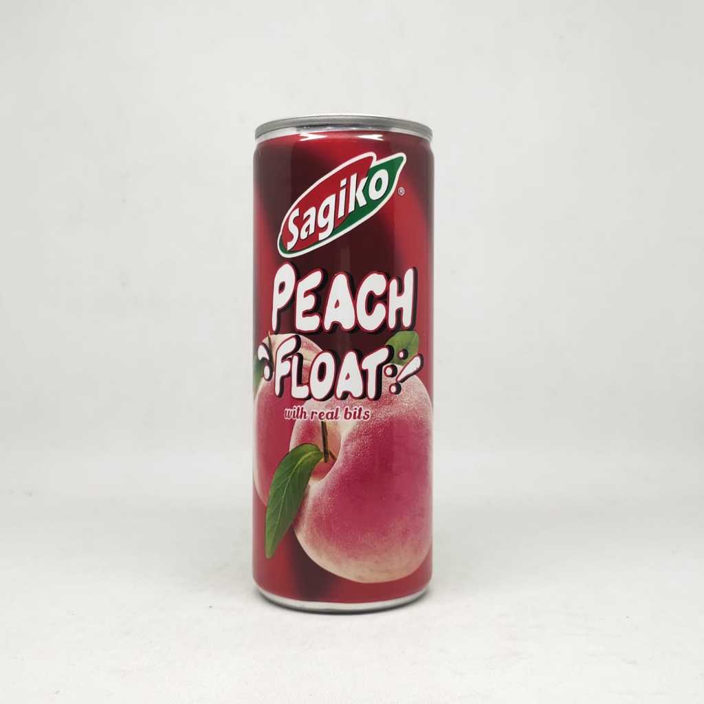 PROMO  Sagiko Sari Buah Peach 250ml Minuman Buah Segar Rasa Peach