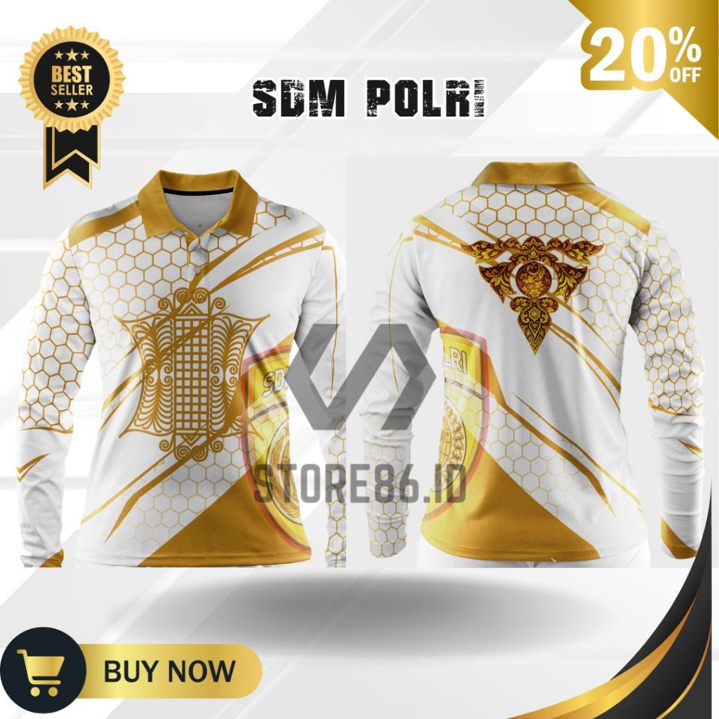 JERSEY SDM POLRI CUSTOM FULLPRINT SUBLIME / KAOS SDM POLRI DRIFIT / JERSEY SDM POLRI / FULL PRINTING