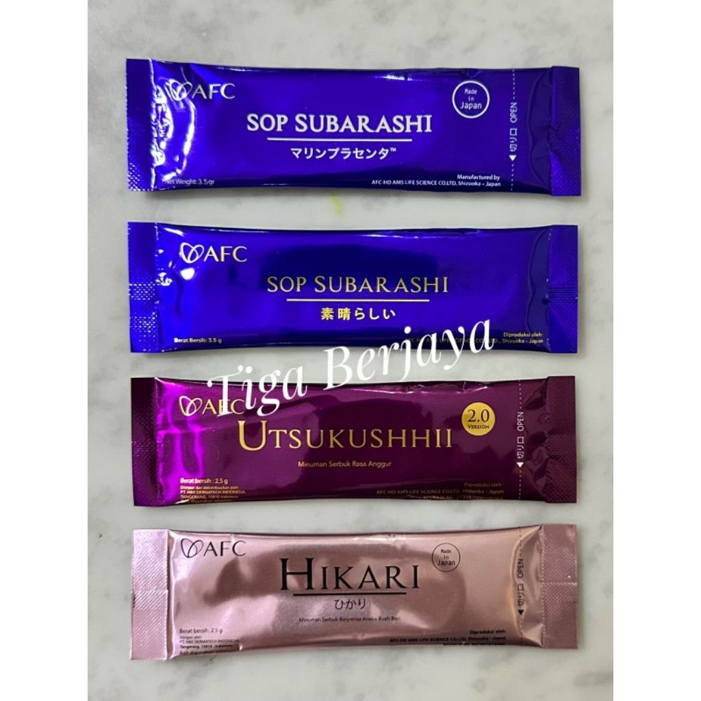 SACHET ECER 1/2 BOX SOP Subarashi Gold NEW Utsukushhii Utsu Gold Hikari SACHET ECER Sop100 Original 