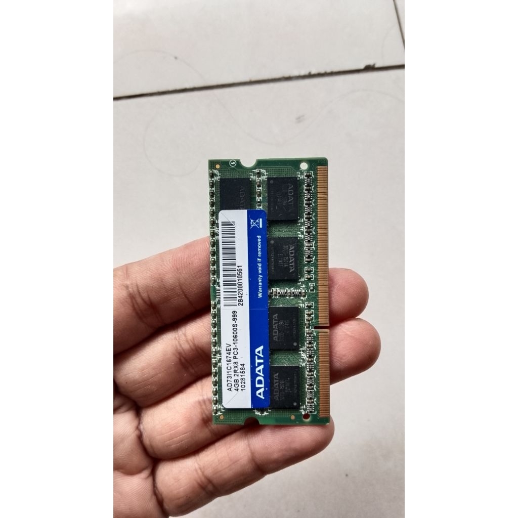 Ram Laptop DDR3 4Gb normal mrek Adata