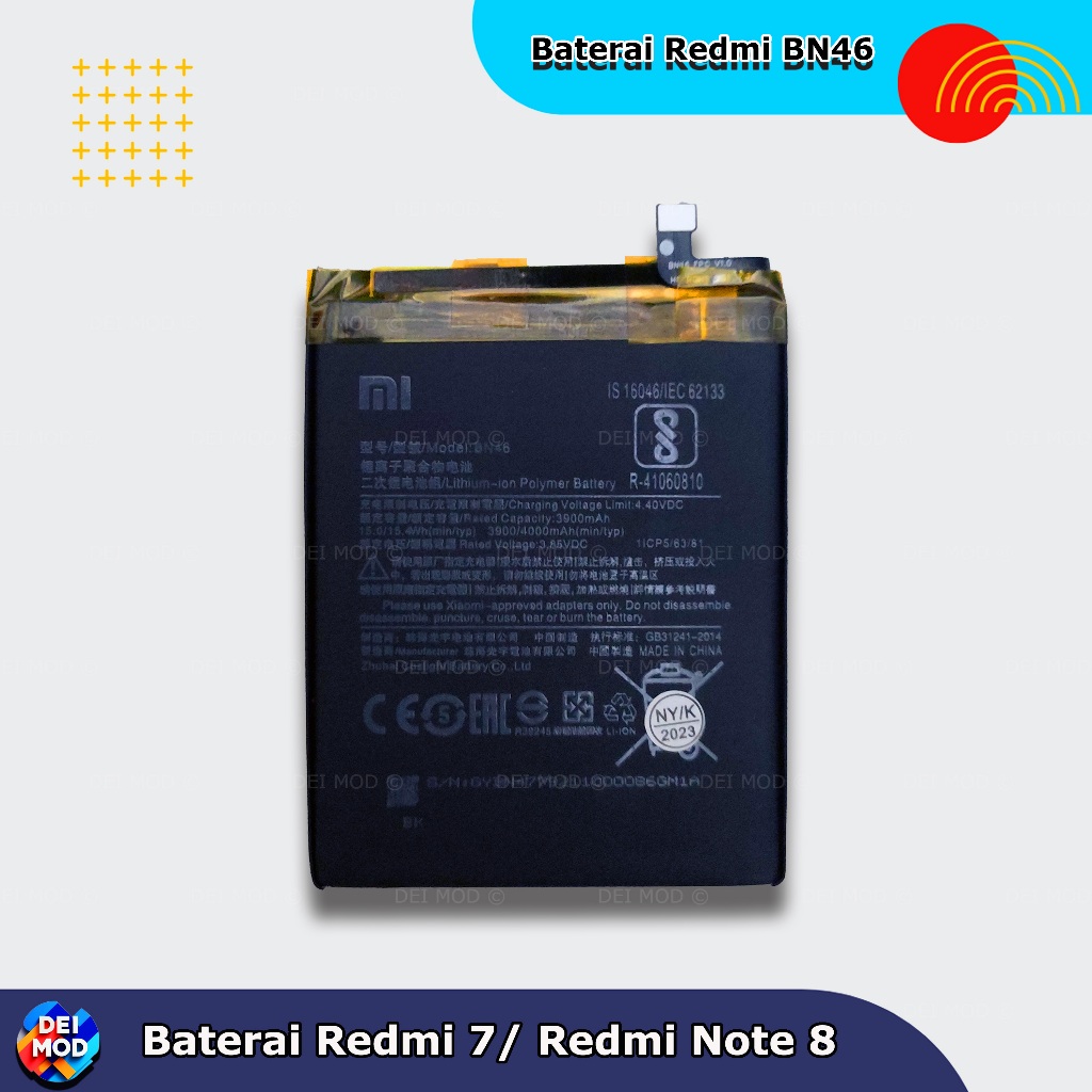 Baterai BN46 / Battery Redmi 7 / Battery Redmi Note 8