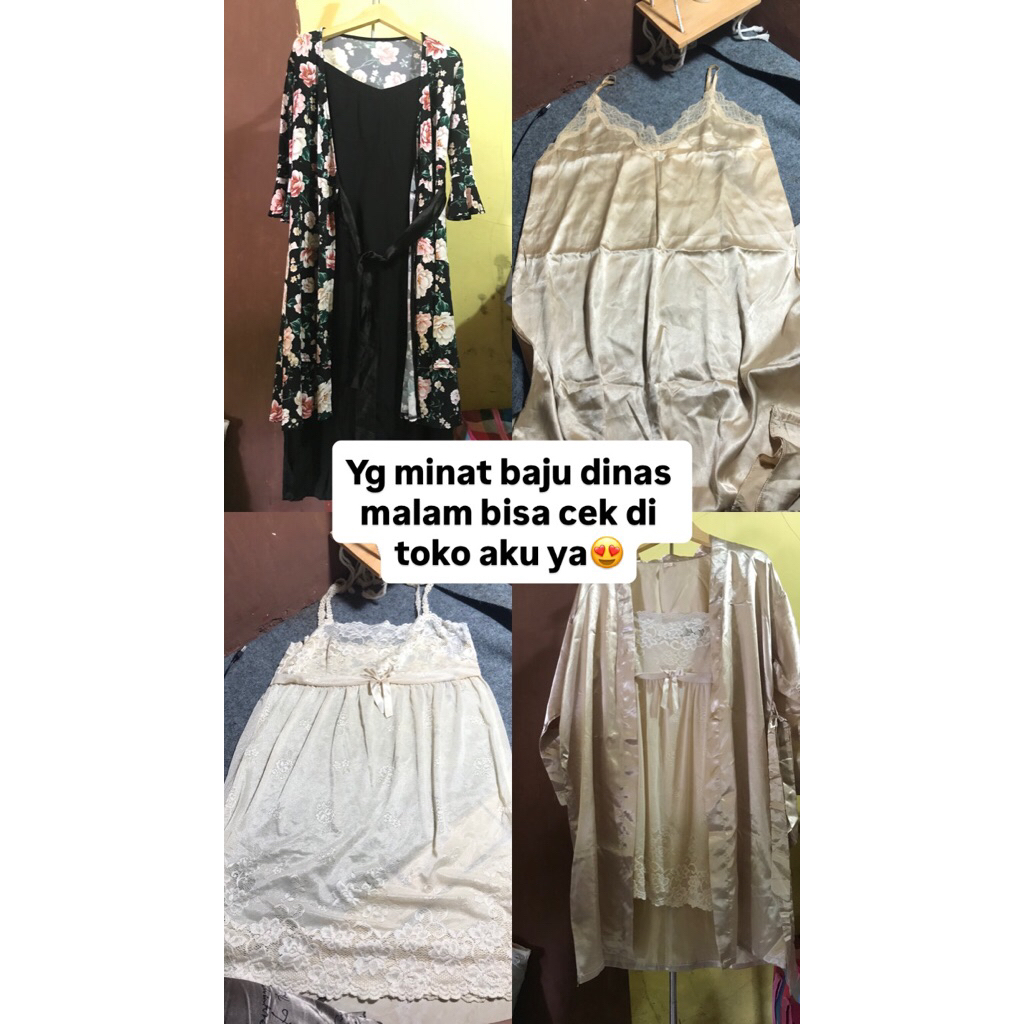 preloved | lingerie | kimono | piyama
