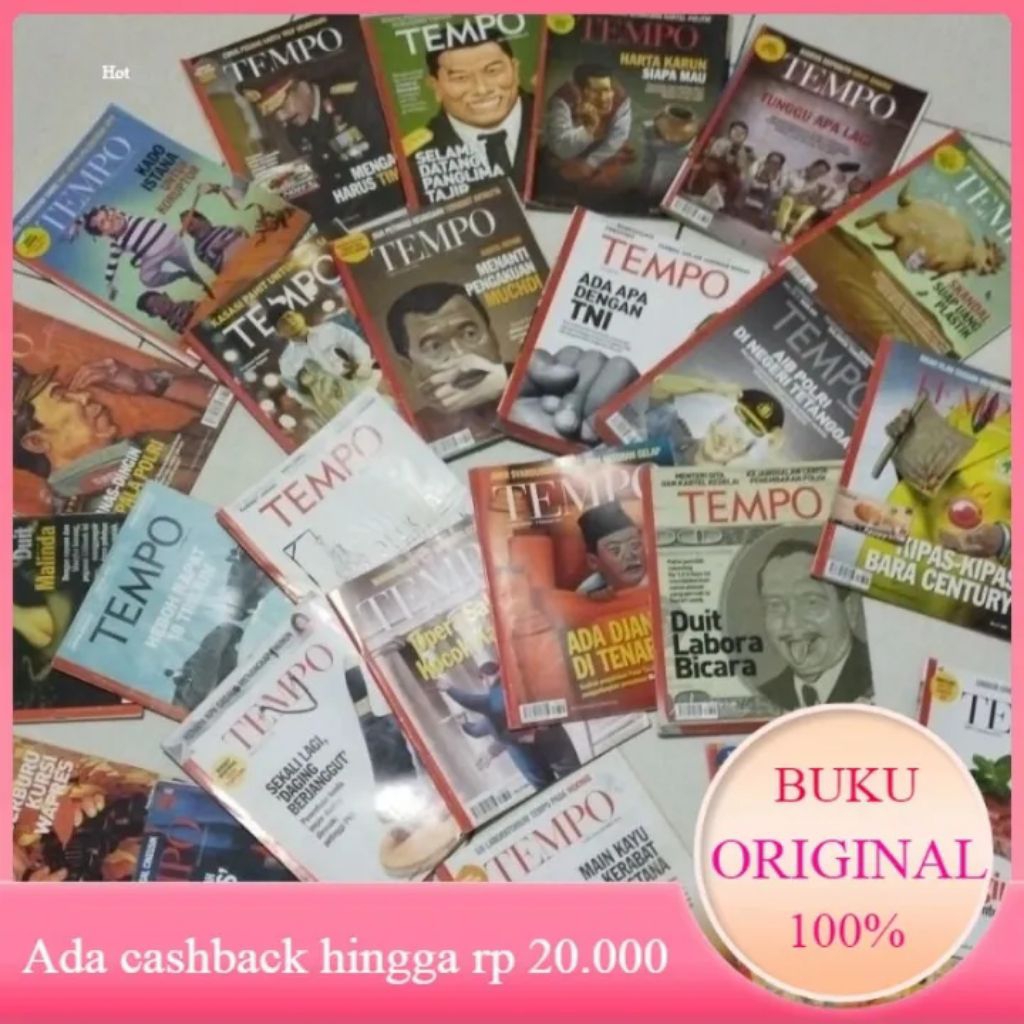 Majalah TEMPO Original Bekas