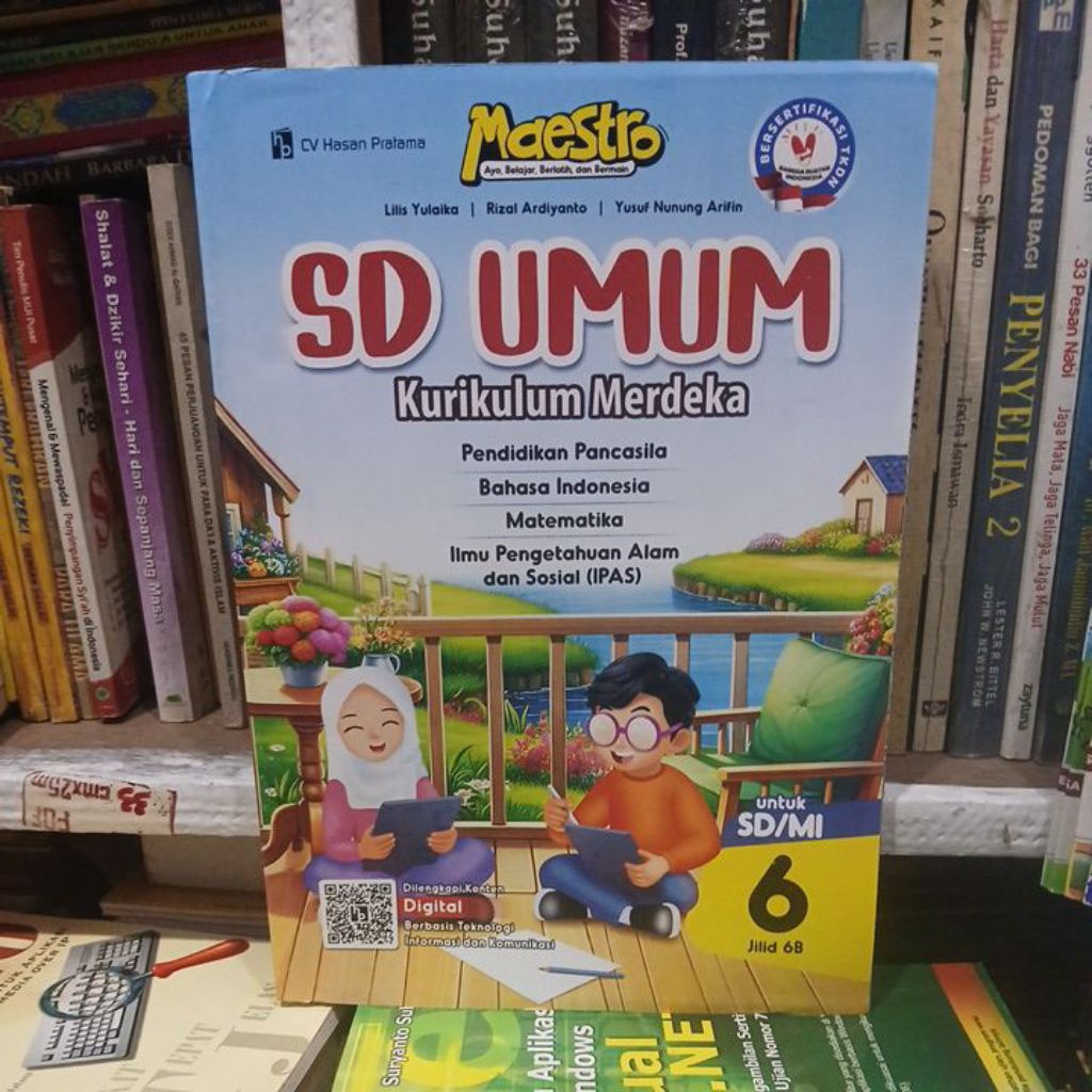 Buku LKS Maestro SD/UMUM Kelas 6 Kurikulum Merdeka CV Hasan Pratama