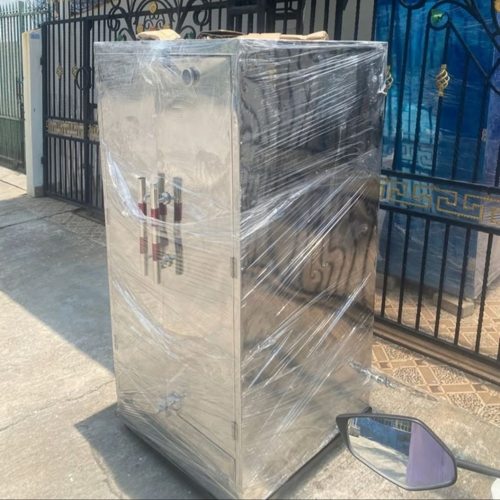 Mesin Pengering Ompreng MBG Stainless/ Pengering Ompreng / produsen Dapur MBG