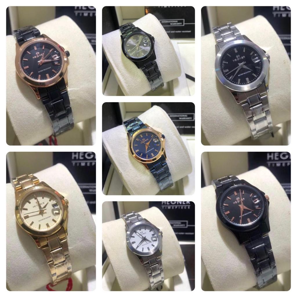 JAM TANGAN WANITA ORIGINAL HEGNER 223L-1/ HEGNER 223 RANTAI ORIGINAL